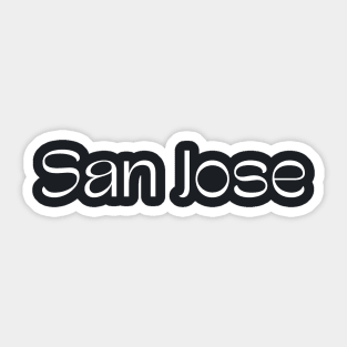 San Jose Sticker